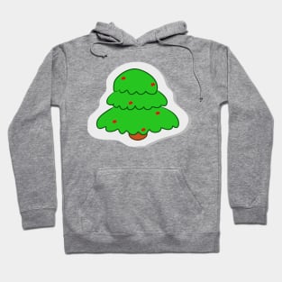 Christmas tree. New Year. Christmas. Celebration. Plant. Hoodie